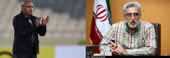 Left to Right: Alireza Mansourian and Hossein Faraki are considered as possible replacements.